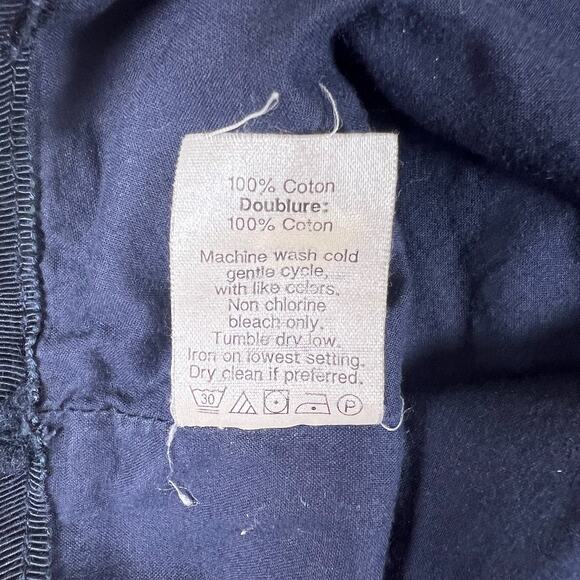 Yellow Navy Floral Pencil Skirt 00 | Knee Length Preppy Classic Chic Workwear - Picture 11 of 11